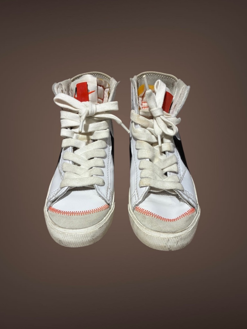 Men's Nike Blazer Mid '77 Jumbo in White & Black, High-tops, Size Mens US 11.5